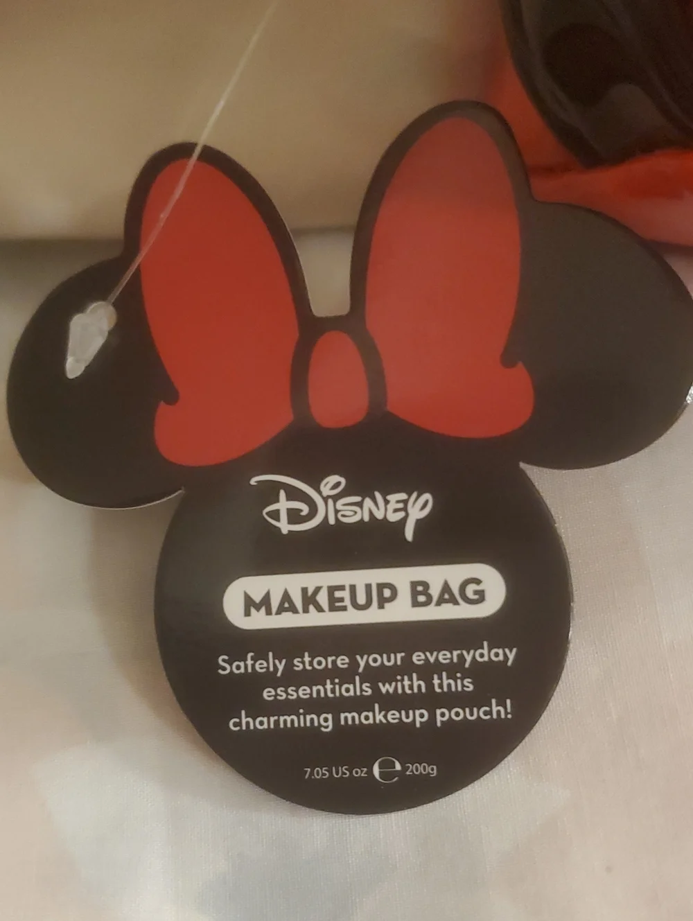 The Creme Shop Minnie Mouse Dome Cosmetic Bag Pouch NWT